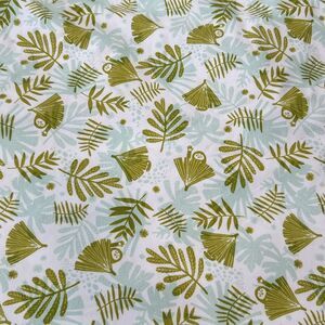 Robert Kaufman Wild & Free Hello Lucky Sloths Cotton Knit Fabric 62" X 3 Yards